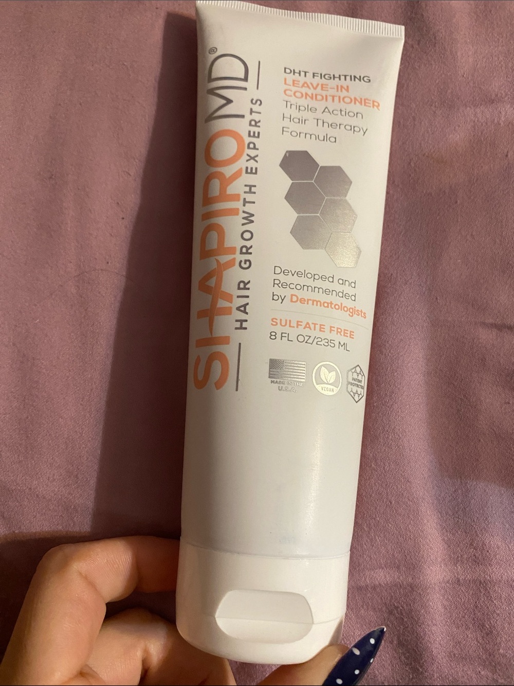 Shapiro MD Sulfate-Free Leave-In Conditioner - White